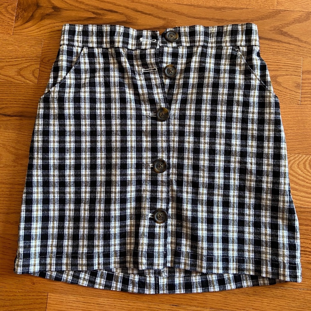 Plaid Skirt